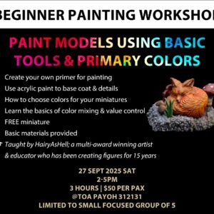 BEGINNER PAINTING WORKSHOP